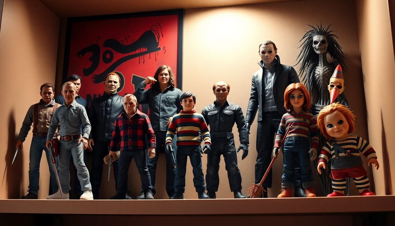 horror movie action figures