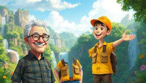 up movie adventure book